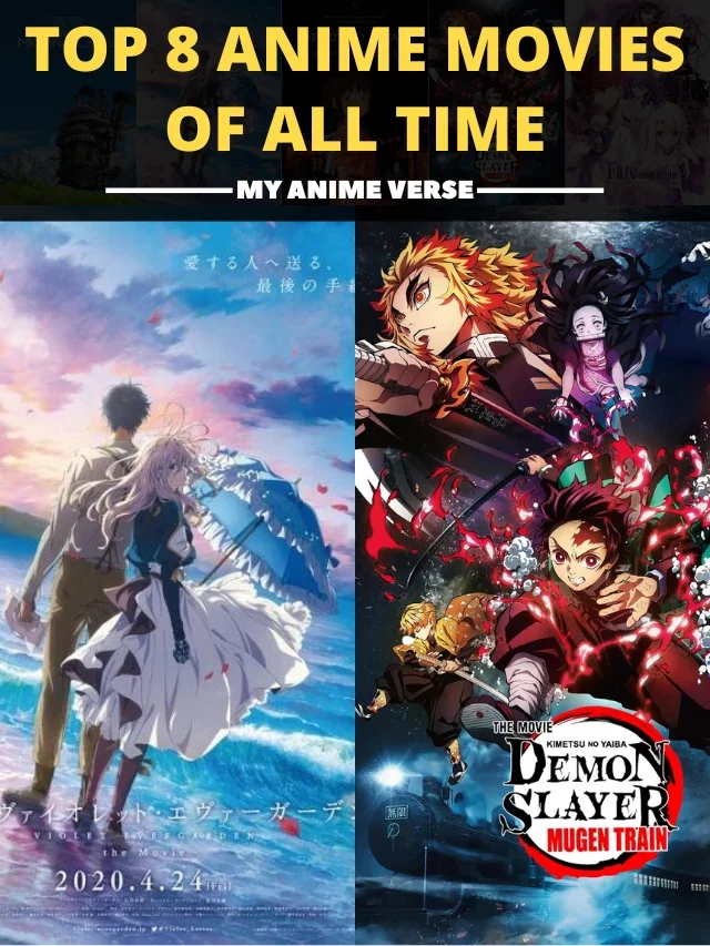 Top 8 Anime Movies Of All Time