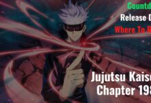 Jujutsu Kaisen 198 Countdown,Release Date and Where To Read